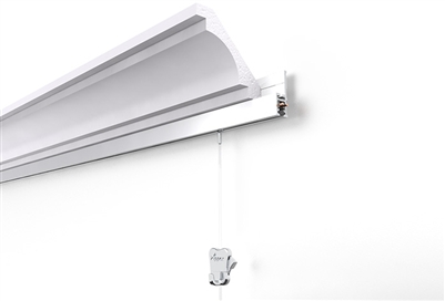 STAS Multirail Crown - 78 3/4" ( 200 cm ) - White + installation kit