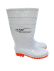 WHITE BOOT PVC