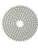 4' Wet Polish Pads White Resin Premium