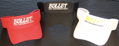 Bullet Embroidered Logo Visor