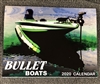 2020 Bullet Boats Calendar "12 Months of Bullets"