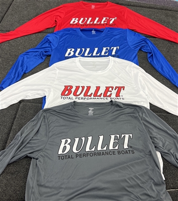 Classic Bullet Logo Long Sleeve Fishing Jersey