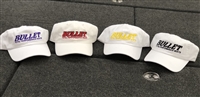 Classic White Series Bullet Logo Hats