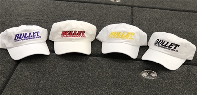 Classic White Series Bullet Logo Hats