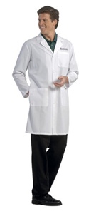 Fashion Seal Men’s Knee Length Lab Coat (FS485)