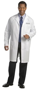 Fashion Seal Men’s 39” Staff Length Lab Coat (FS490)