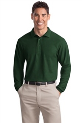 Port Authority® Men's  Long Sleeve Poly/Cotton Polo  (K500LS)