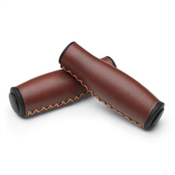 Electra Ergo Vintage Brown Grips - Long/ Long