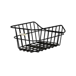 Basil Cento Aluminium Rear Basket - Black