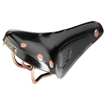 Brooks B17 Special Black w/Copper