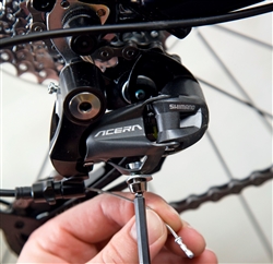 Front or Rear Derailleur Adjustment