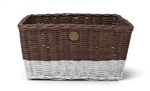 Linus Farmers Basket Brown Dipped