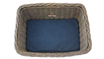 Linus Farmers Pet Cushion Navy