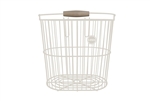 Linus Rear Wire Basket - Cream