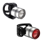 Lezyne Femto Front & Rear Set - Silver