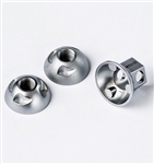 Pinhead Solid Axle 9mm Lock Nuts with Key /pair