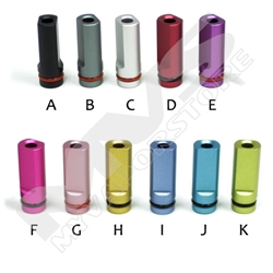 Flat Aluminum Drip Tip - 510/901/KR808