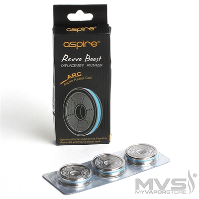 Aspire Revvo Boost ARC Coil Atomizer Head - Pack of 3