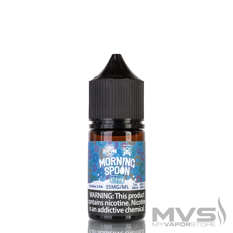 Morning Spoon Salt by Beantown Vapor Eliquid