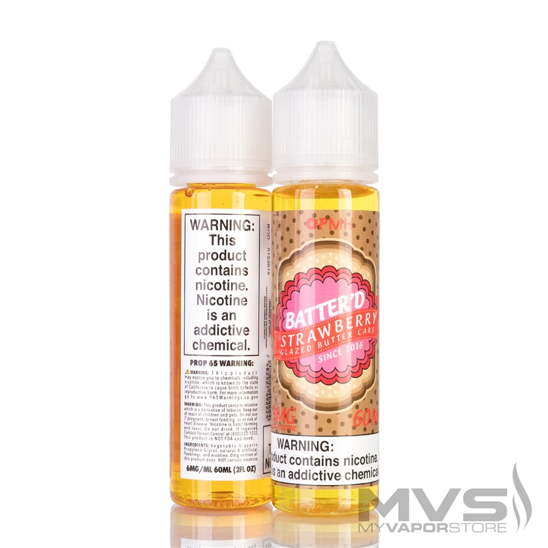 Strawberry by Batter'd E-Liquid - 60ml