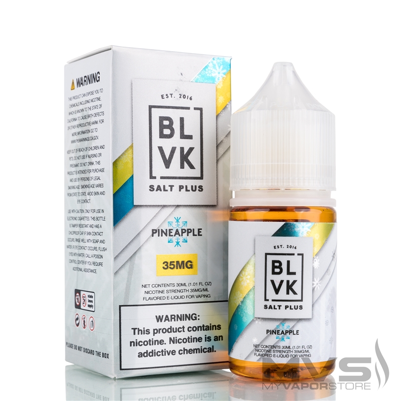 Pineapple Ice Salt Plus By BLVK - 30ml Salt eJuice