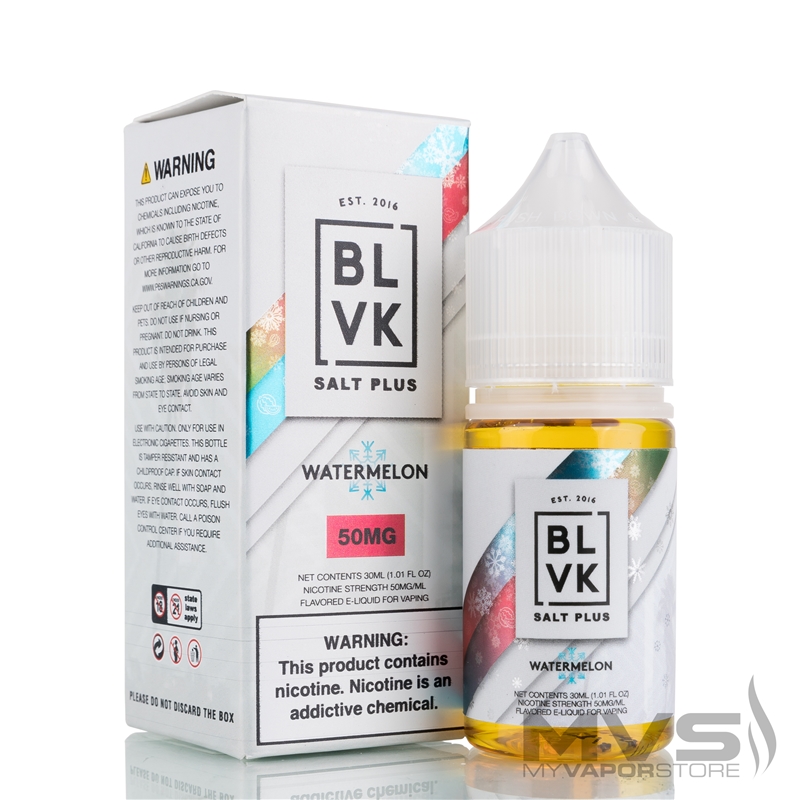 Watermelon Ice Salt Plus By BLVK - 30ml Salt eJuice