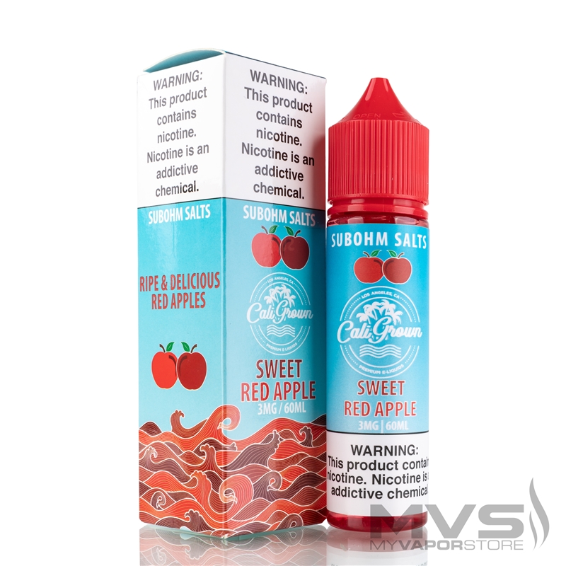 Sweet Red Apple by California Grown E-Liquids - 60ml