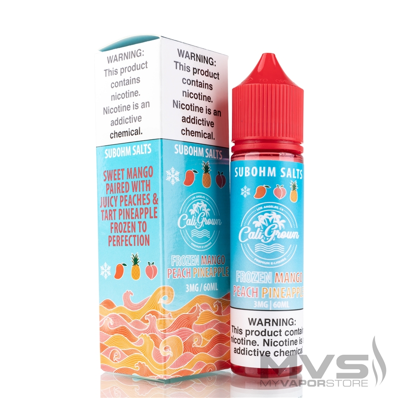 Frozen Mango Peach Pineapple by California Grown E-Liquids - 60ml