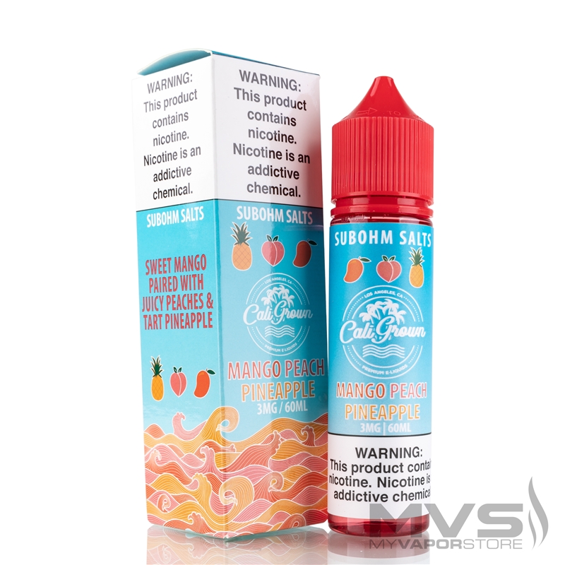 Mango Peach Pineapple by California Grown E-Liquids - 60ml