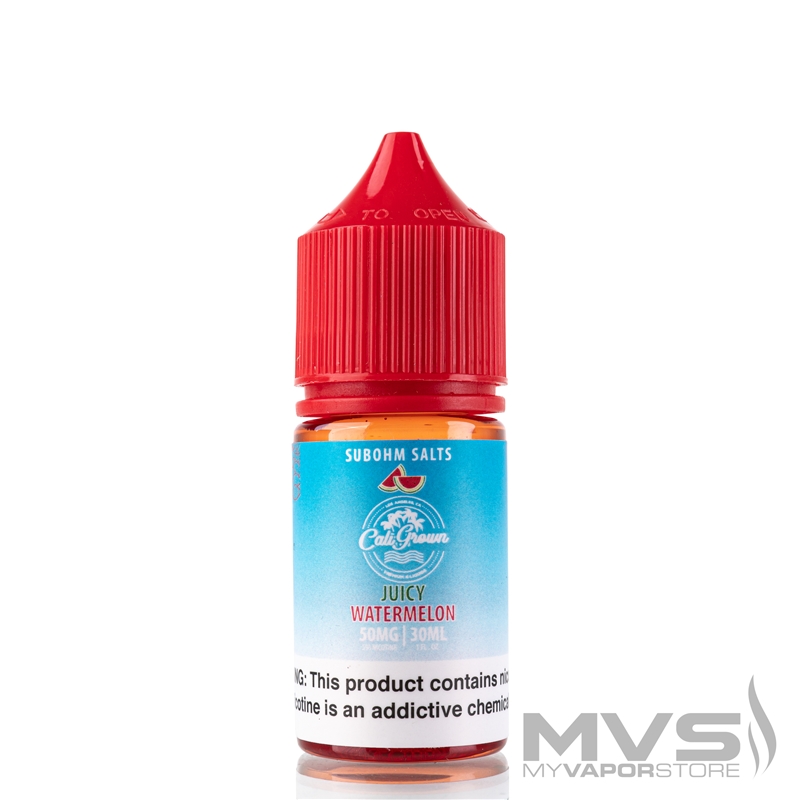 Wavy Watermelon by California Grown E-Liquids Nic Salts - 30ml