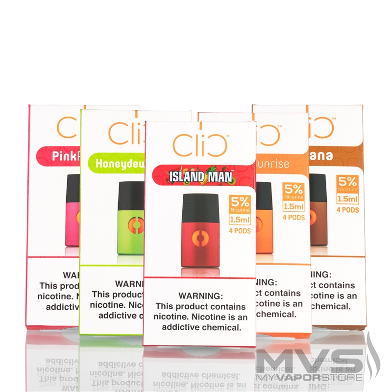 Replacement Clic Vapor Flavor Pods