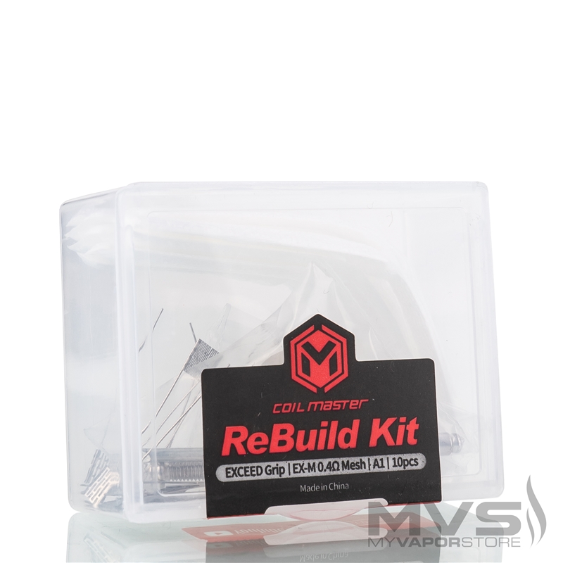 Coil Master ReBuild Kit - Exceed Grip EX-M 0.4ohm