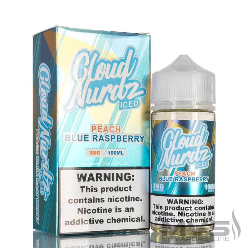 Peach Blue Razz ICED by Cloud Nurdz eJuice