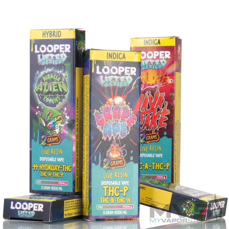 Looper Lifted Live Resin Disposable Pen by Dimo Hemp