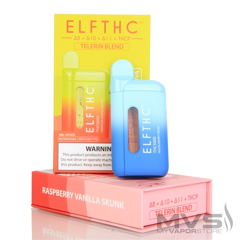 Telerin Blend Hemp Infused Disposable Vape by ELF THC