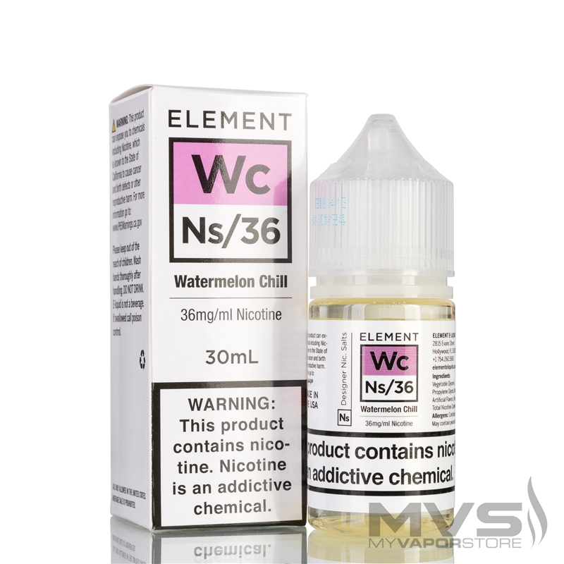 Watermelon Chill Ns by Element Nic Salt E-Liquid