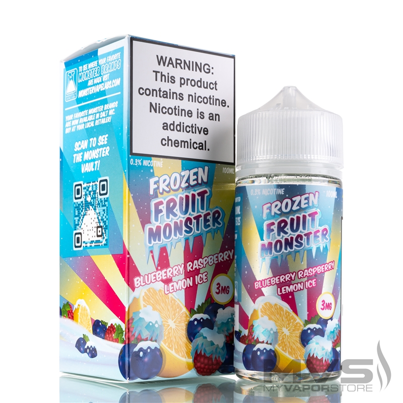 Blueberry Raspberry Lemon Ice by Frozen Fruit Monster - 100ml