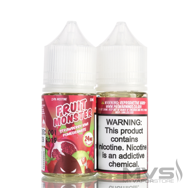 Strawberry Kiwi Pomegranate by Fruit Monster Nic Salt