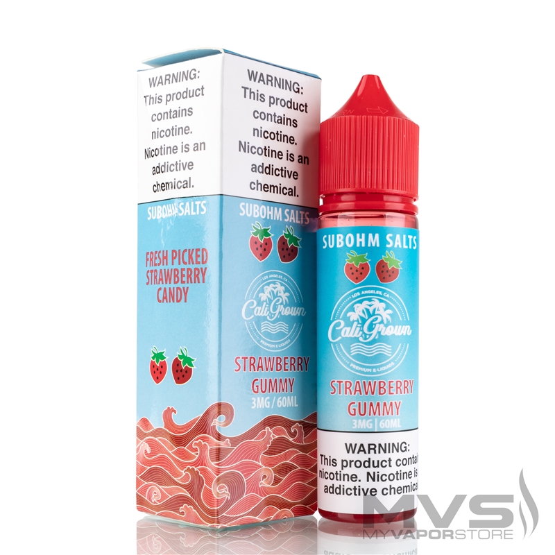 Strawberry Gummy by California Grown E-liquids - 60ml