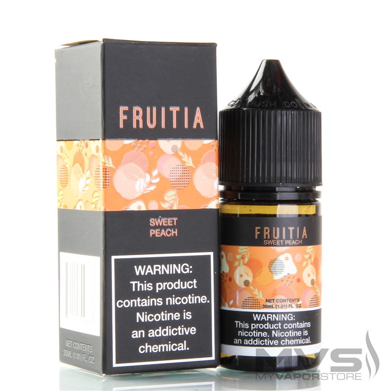 Sweet Peach by Fruitia Salt - 30ml