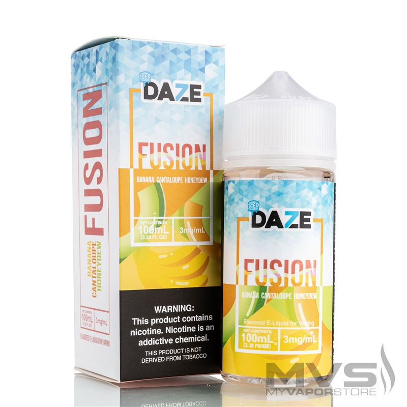 Fusion Banana Cantaloupe Honeydew Iced by 7 Daze - 100ml