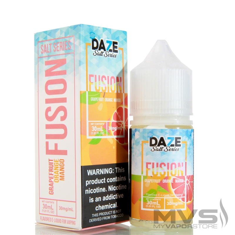 Fusion Grapefruit Orange Mango Iced by 7 Daze Salt Series - 30ml