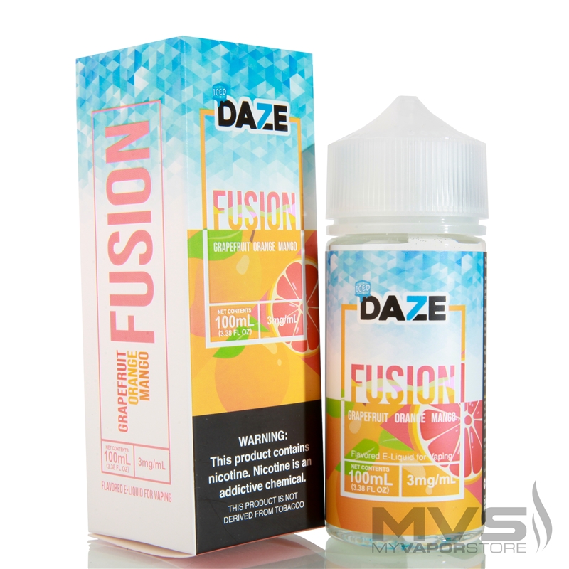 Fusion Grapefruit Orange Mango Iced by 7 Daze - 100ml