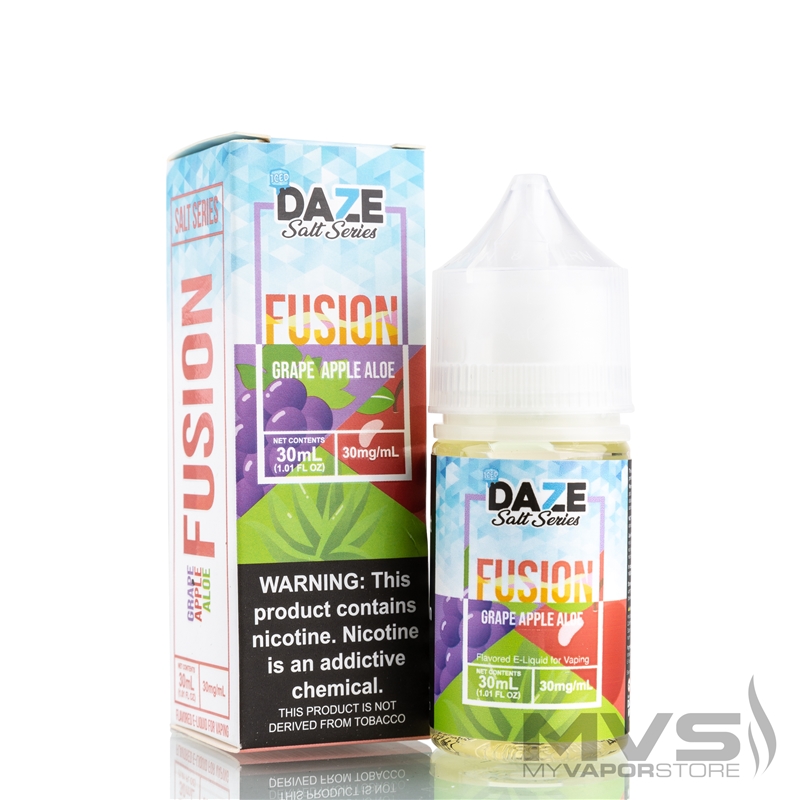 Fusion Grape Apple Aloe Iced by 7 Daze Salt Series - 30ml