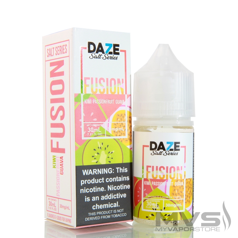 Fusion Kiwi Passionfruit Guava by 7 Daze Salt Series - 30ml