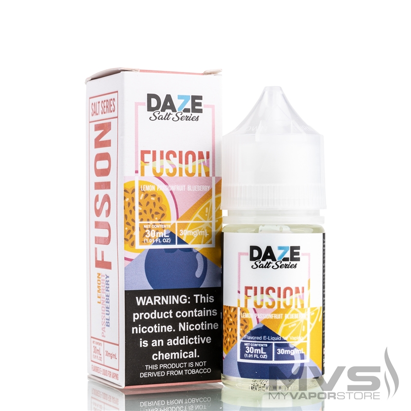 Fusion Lemon Passionfruit Blueberry by 7 Daze Salt Series - 30ml