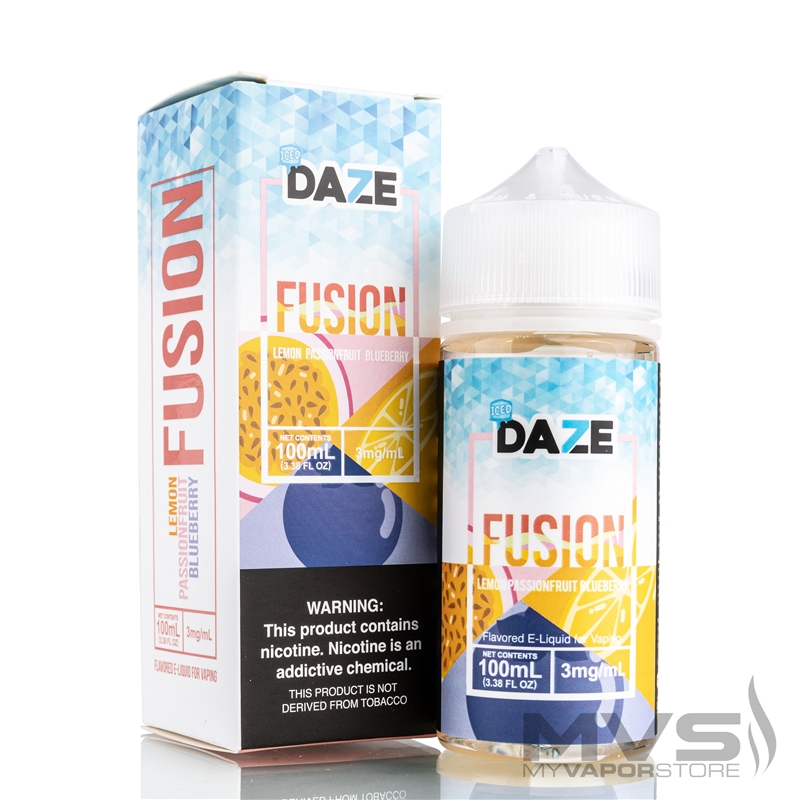 Lemon Passionfruit Blueberry Iced by 7 Daze - 100ml