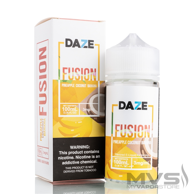 Fusion Pineapple Coconut Banana by 7 Daze - 100ml