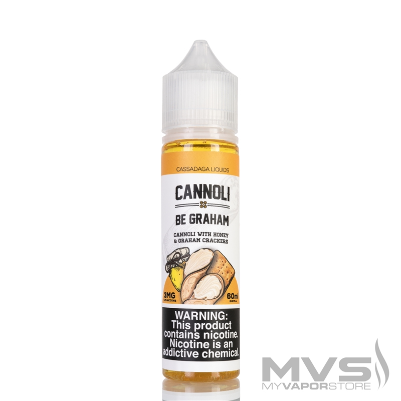 Cannoli Be Graham By Cassadaga Liquids - 60ml