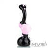 Bent Neck Pipe Glass Bubbler - 7.0 inch